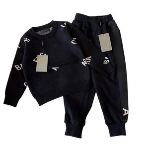 Créateurs de mode Enfants Vêtements Ensembles Garçons Filles Veste Manteau Pantalon Survêtements À Manches Longues En Plein Air Enfants À Capuche Costume Bébé Garçon Chemises Sportswear 100 cm-150 cm G01