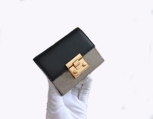 Créateurs de mode Marmont WALLET Luxurys Hommes Femmes Portefeuilles Haute Qualité Porte-Monnaie Titulaire De La Carte Embrayage Avec Origina Box sac à poussière 453G355a