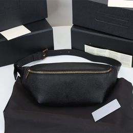 Modeontwerpers Messenger Bag Hoge kwaliteit kaviaar heuptassen Echt lederen Corssbody portemonnee