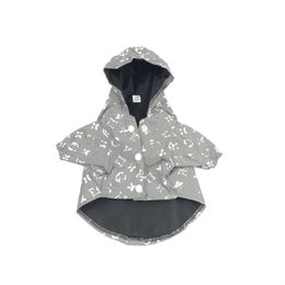 Modeontwerpers puppy kleding klassieke luxe honden kleding auttum winterhonden jas pizex zonnebrandcrème kleding reflecterend