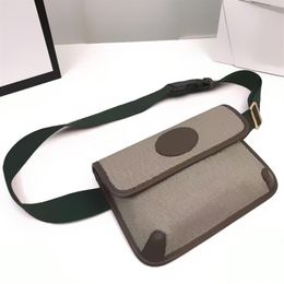 Designers de moda unissex um tigre cintura sacos crossbody saco cinto carteira mochila ombro #493930254O