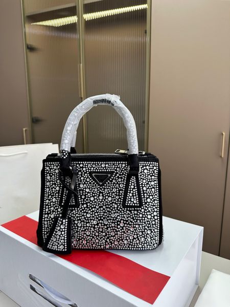 Mode diamant sac fourre-tout en cuir à paillettes haute capacité sac à main pour femmes concepteur de luxe sac ID royalfashion_bag