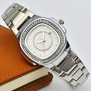 Mode Diamond Inlaid Square Watch High-end Dameshorloge