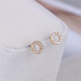 Pendiente de boda con diamantes de moda, material de latón chapado en oro de 18 quilates, joyería fina para mujeres y niñas, accesorios para amantes, bisutería PS6748299v