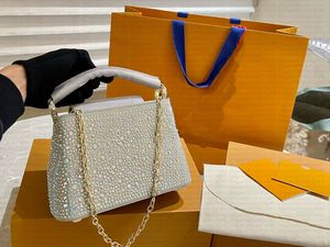 Fashion Diamond Dames Tote Handtas Capsines Water Diamond Sequin Bag
