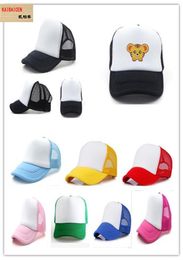 Fashion Diy OEM Sublimation Blank Adult Kids Cap Hat pour le transfert de chaleur Press Machine Caps7870310