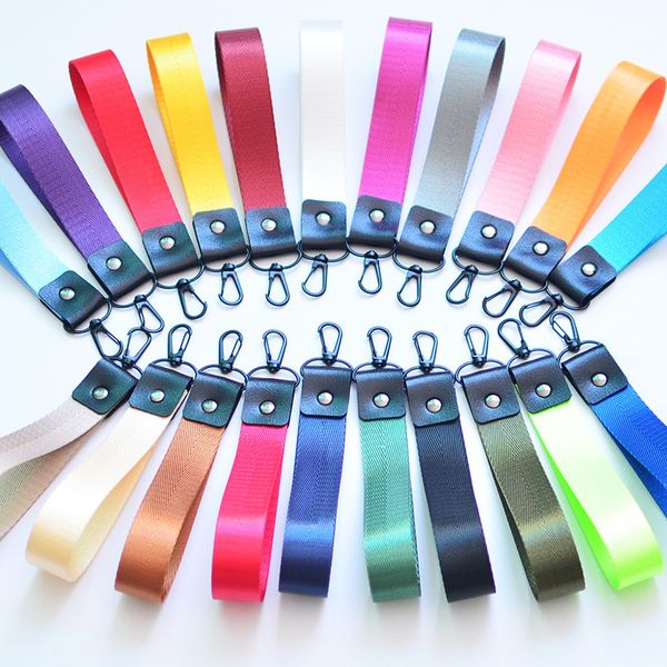 Fashion DIY Ribbon Band Kelechain For Women Men Sac Charms clés Anneau Long Ribbons Case de téléphone Ma nan Cute Key Chain Boyfriend Gift