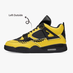 Chaussures de bricolage de mode chaussures de basket-ball personnalisées baskets pour hommes et femmes équipe logo motif couple jaune violet bleu rouge noir vert blanc baskets sports de plein air 36-46 A220