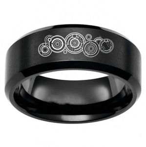 Fashion Doctor Who Seal of Rassilon Symbool Rings roestvrijstalen band heren sieraden cadeau maat 61361950946374511