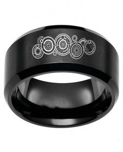 Fashion Doctor Who Seal of Rassilon Symbool Rings roestvrijstalen band heren sieraden cadeau maat 61361950945299199