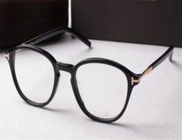Mode DOWER ME Bijziendheid Bril Unisex Rond Frame Volledige Rand Acetaat Zwart Optisch voor Lezen Brillen Brillenglazen AL53977948449