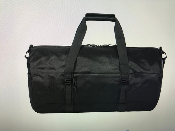 Bolsa de lona de moda Hombres Mujeres Mochila Nylon Impermeable Bolso de hombro de ocio