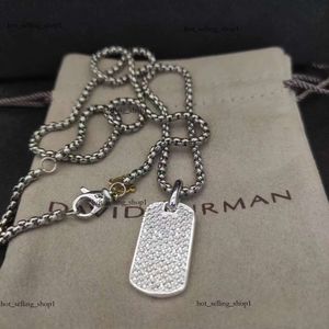 Mode DY Heren ketting David Yurma ketting voor vrouw Designer sieraden Zilver Vintage X-vormig Heren Luxe sieraden Dames Man Jongen Dame Geschenk Feest Hoge kwaliteit 852