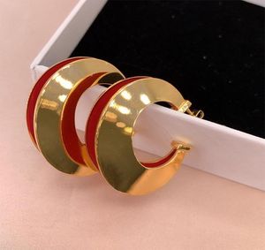 Designer de boucles d'oreilles de la mode Nouveau bijou nouveau style de couleur huile dégoulinant stéréo stéréo à la mode de design avancé LU5099837902