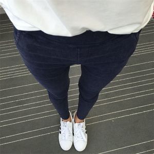 Mode Elastische Denim Katoen Dames Skinny Jeans Potlood Broek Big Size Pantalon Femme Slanke Capris Leggings Dames Lange Broek Q0801