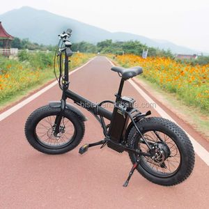 Fashion Electric Bicycle 20 pouces Fat Tire pliage E vélo 1000W 1500W Batterie remplacée à amovible facile