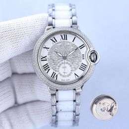 Moda elegante para mujer reloj mecánico 32 mm correa de acero inoxidable zafiro cristal Oyster perpetuo diseñador relojes de lujo Montre de luxe Sapphire mirror 22