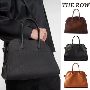 Mode The Row Margaux15 Crossbody Sac de designer Sac à main pour femme Margaux 17 Pochette en cuir Sac de plage Sac à bandoulière pour hommes Noir Haute capacité Weekender Sacs à bandoulière