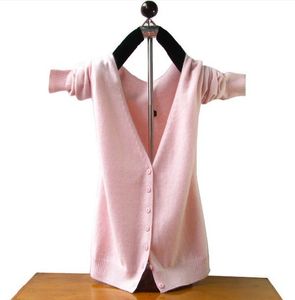 Fashion-ere Cardigan Femmes Pull Hiver et Automne Chaud Pulls En Laine Tricoté V-Neck Designer Cardigans Shirt