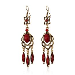 Mode Exquisite Diamant Water Drop Hanger Oorbellen Crystal Dangle Earring Dames Kroonluchter Sieraden Accessoires Geschenken