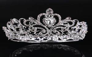 Mode Prachtige Waterdruppel Kristallen Bruidskroon 2019 Voor Vrouwen Pageant Prom Tiara's Haar Sieraden Accessoires Hoofdtooi6950476