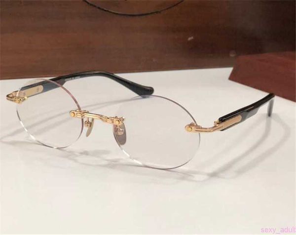 lunettes de mode Nouveau design DEEP III lunettes optiques monture ronde vintage style simple et polyvalent qualité supérieure avec boîte peut faire des lentilles de prescription