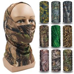 Fashion Face Masks Neck Gaiter Camouflage jachttactieken Magic Bandana Getter Tube Mask Shield Wandel SCRANF REALTREE Multi -functionele hoofddeksel Q240510