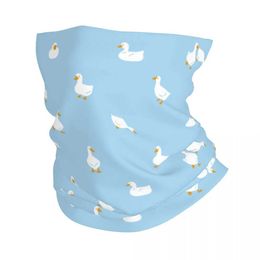 Fashion Face Masks Neck Gaiter Cartoon Duck Goie Rubbera Duck Douche de canard Bandana Gaiter Balaclavas Face Écharpe Multiuse Cycling Fishing Ad Y240425MYC5