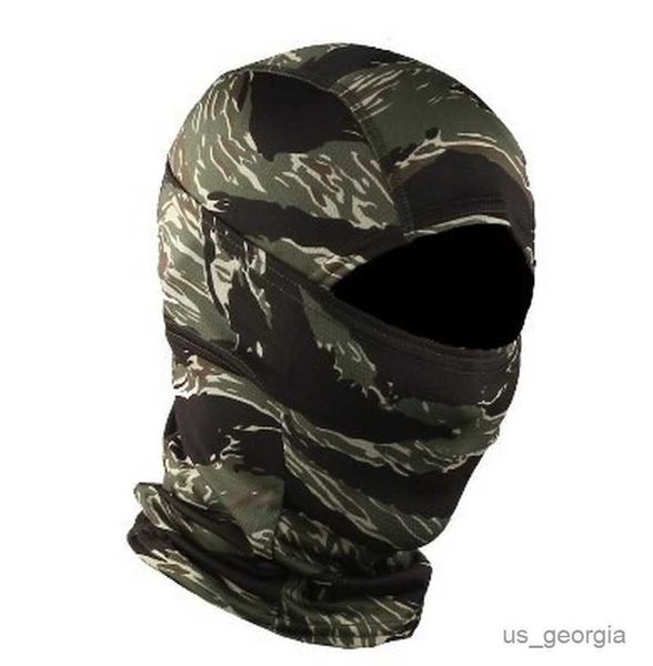 Mascarillas de moda Cuello Polaina Ciclismo Mascarilla Táctica Militar Bufanda Cuello Polaina Hombres Mujeres sin costuras Diadema Tubo Escudo facial R230828