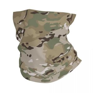 Fashion Face Masks Neck Gaiter Multi Cam Camouflage Military Camouflage Winter Colliline pour les femmes chauffantes Vainage du vent Écharpe Randonnée Bandeau de randonnée Q240510