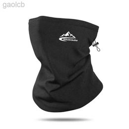 Fashion Face Masks Neck Gaiter Polyester Motorcycling facial Masque Outdoor Fleece Nec plus chaud Gaiter Thermal Half Cover Cycling Snowboard Ski Mask Scarf 240410