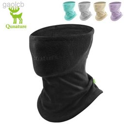 Mode gezicht maskers nekblazer qunatuur thermisch fleece volle gezicht masker winter nek warme boeren balaclava winddichte outdoor motorfiets skiën facemask sjaal 240410