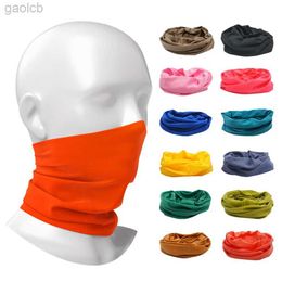 Fashion Face Masks Neck Gaiter Costando Mask Mask a prueba de polvo Men Tube Poliéster Cubierta Balaclava Mujeres Suffador de la cabeza Bicicleta de senderismo 24410