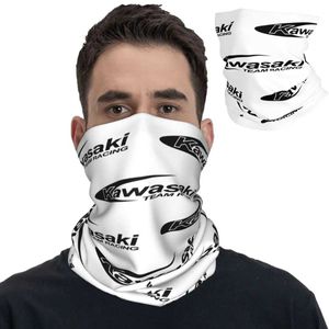 Fashion Face Masks Neck Gaiter Sport Racing MotoCycles Kawasakis Bandana Couvre couche imprimé BALACLAVAS ENVIR Écharpe couvrant Running For Men Women Y240425OQPF