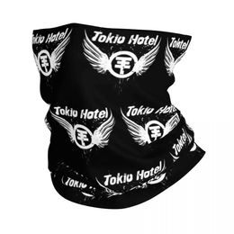 Fashion Face Masks Neck Gaiter Tokio Hotel Band Bandana Neck Cover Imprimé Balaclavas Wrap Scarf Cycling Sports Outdoor Unisexe Adult Lavable Y240425