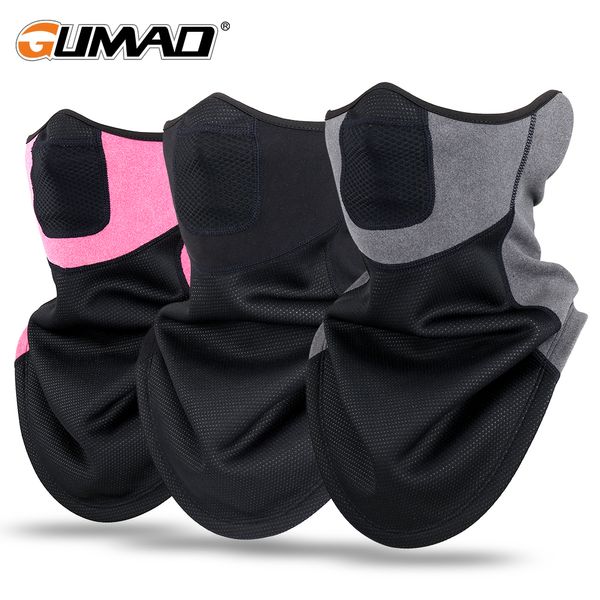 Masques de visage de mode Cache-cou Sport d'hiver Écharpe chaude Gaiter Polaire thermique Demi-tube Masque facial Cache-oreilles Snowboard Ski Cyclisme Randonnée Bandana Hommes Femmes 230323