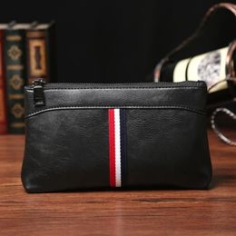 Modefactory s Brand Bag Korean Fashion Color Leather Men Handtas Sportkleding Men Men Wallet Handtas Men WalletWal280F