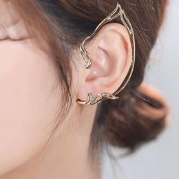 10 -stcs Fashion Fairy Ear Cuff Earring voor vrouwen Simple Hollow Cat Ears Outline Elf Eelf Eal Clip Creative Single No Piercing Earrings Party