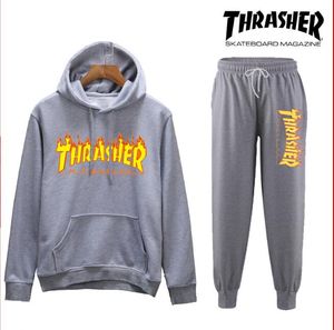 Mode-Mode Merk Heren Trainingspakken Patchwork Sportswear Jassen Jassen + Pants Sets Mens Hoodies en Sweatshirts Uitloper