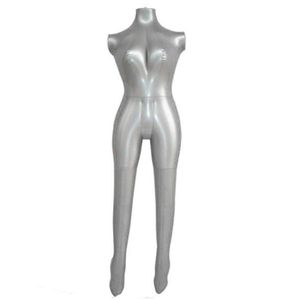 Mode vrouwelijke kleding etalagepop opblaasbare stand torso Opblaasbare vrouwen doek modellen pvc inflatie mannequins full body216d