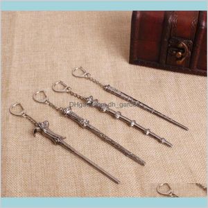 Modefilm Magic Wand hanger Keychain Set Women Movie Fan Magician Creative For Men Ps2741 Rl5ue Andere sieraden Sets 4BA0W