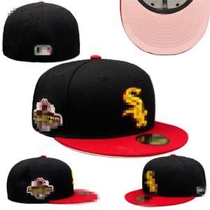 Snapbacks ajustés à la mode Casquette de baseball Chapeau de seau Toutes les équipes Sports de plein air Broderie Stitch Heart Hustle Flowers nouvelle taille de casquette 7-8 T-20