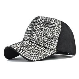 Fashion Flash Diamond Baseball Tap Board Bouch Bout Sombrertas lavadas Sombrillas al aire libre Hat4202324230o
