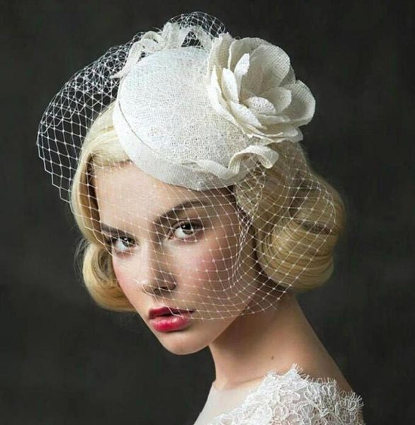 Chapeau de fleur de mode diadèmes de mariée avec perles pièces de tête bandeaux de mariée en coton diadèmes couronnes accessoires de cheveux de mariage76936436760446