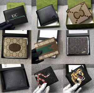 Flores de moda carteras de diseñador lujos Bolsos de cuero para mujer para hombre Letras clásicas de alta calidad Monedero con monedero Caja original Titular de la tarjeta a cuadros M60L895