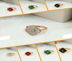 Fashionbloemen Ring Bague voor vrouw eenvoudige persoonlijkheidsfeest bruiloftliefhebbers Gift Betrokkenheid Rings sieraden NRJ8936495