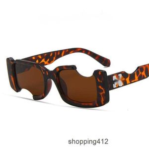 Mode Cadres De Luxe Offs Lunettes De Soleil Marque Gap Lunettes De Soleil Hommes Femmes Flèche x Cadre Lunettes Flocon De Neige Sports Voyage Lunettes De Soleil Hip Hop Trou Lunettes De Soleil 991saBJ4H