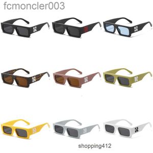 Cadres de mode Lunettes de soleil blanches Style Square Brand Sun Licerons Flèche X Cadre des lunettes de soleil Lunes de soleil Bright Sports Travel Travel Sungasse S3EI