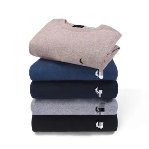 Mode Fred Perry Designer Sweatshirt Hommes Pull Jumper Femmes Pull Hiver Pull À Manches Longues Boussole Brodée Brassard Coton Surchemise Pull