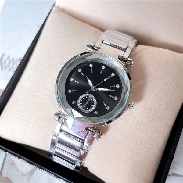 Fashion Full Brand Wrist Watches Women Girl Diamond Diam Diam